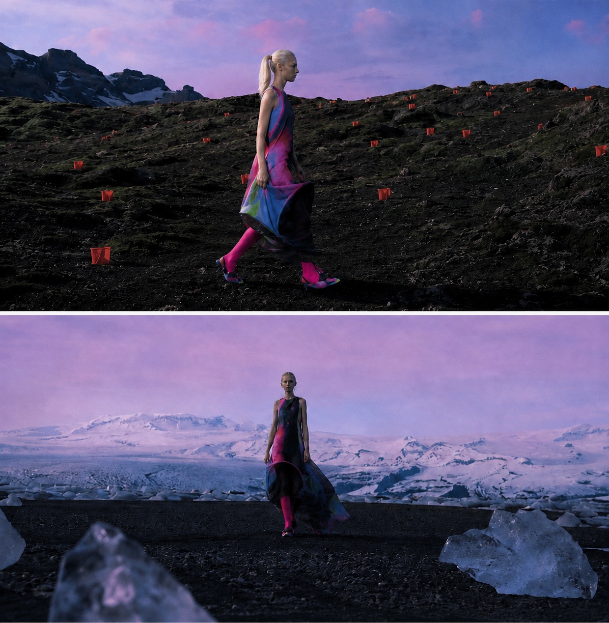 Liquid Sky campaign scene 8: Crossing / heat to ice