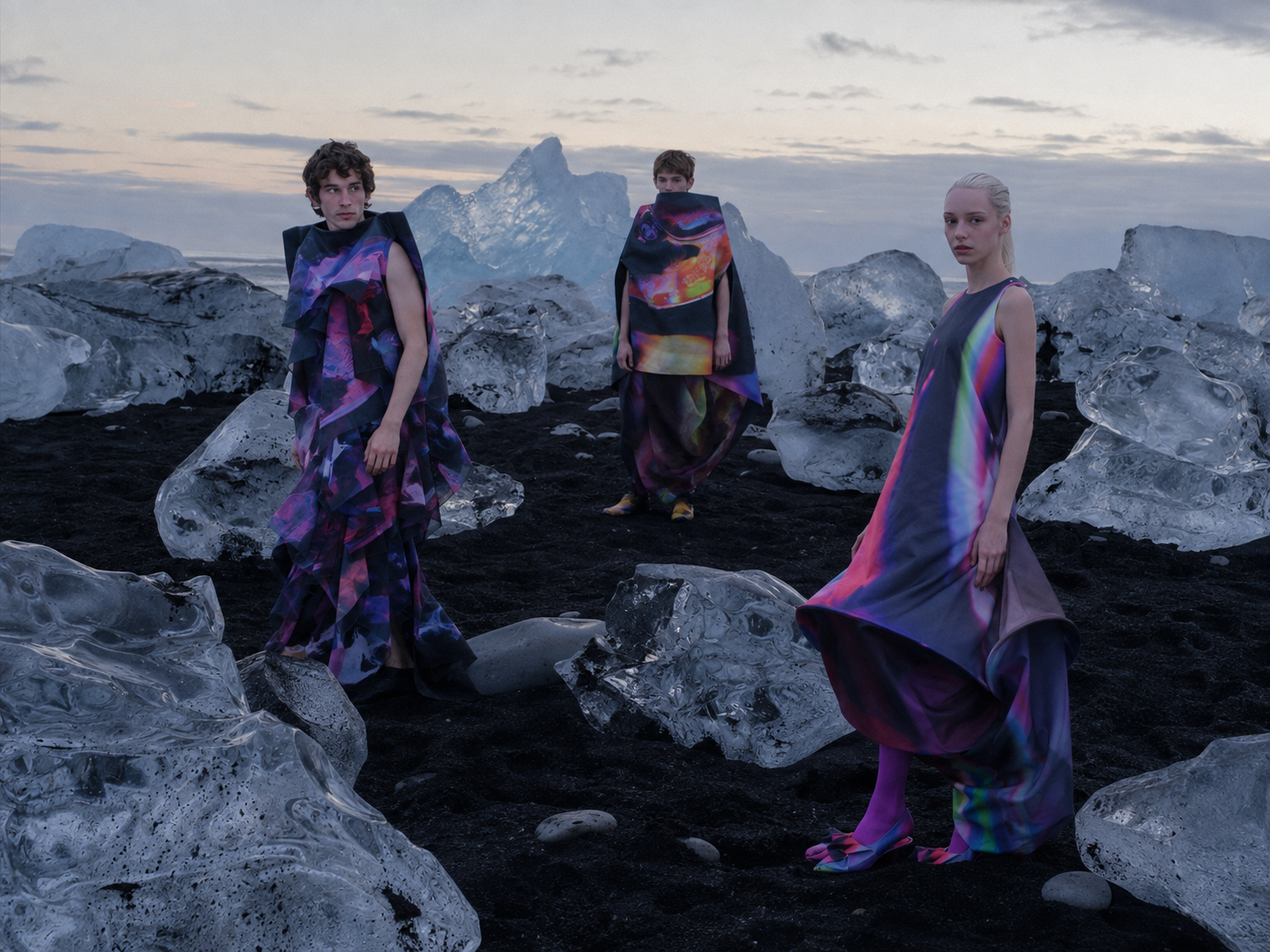 Liquid Sky campaign scene 3: Iceland / crystal shore