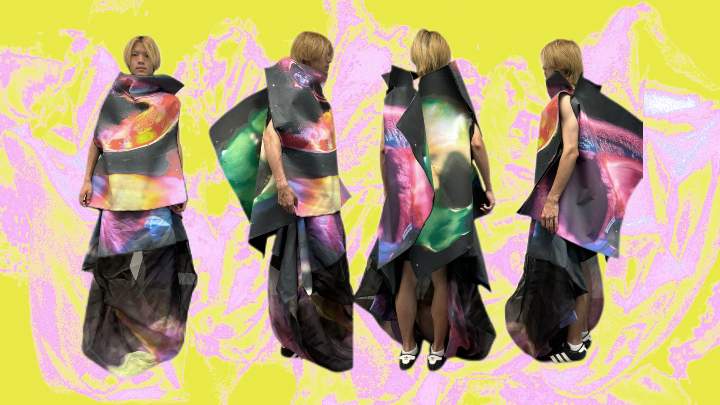 Resolved Look 2 shown from front, side, back and three-quarter views