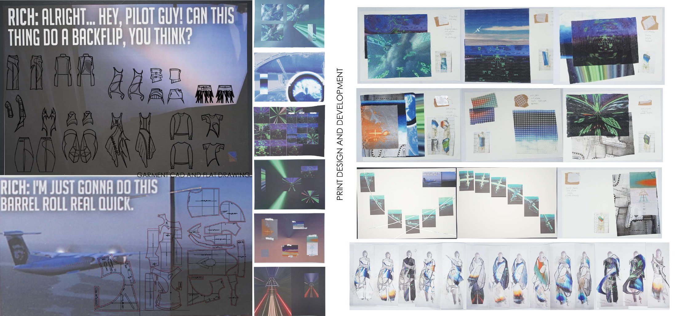 Dead for My Crash portfolio page 4